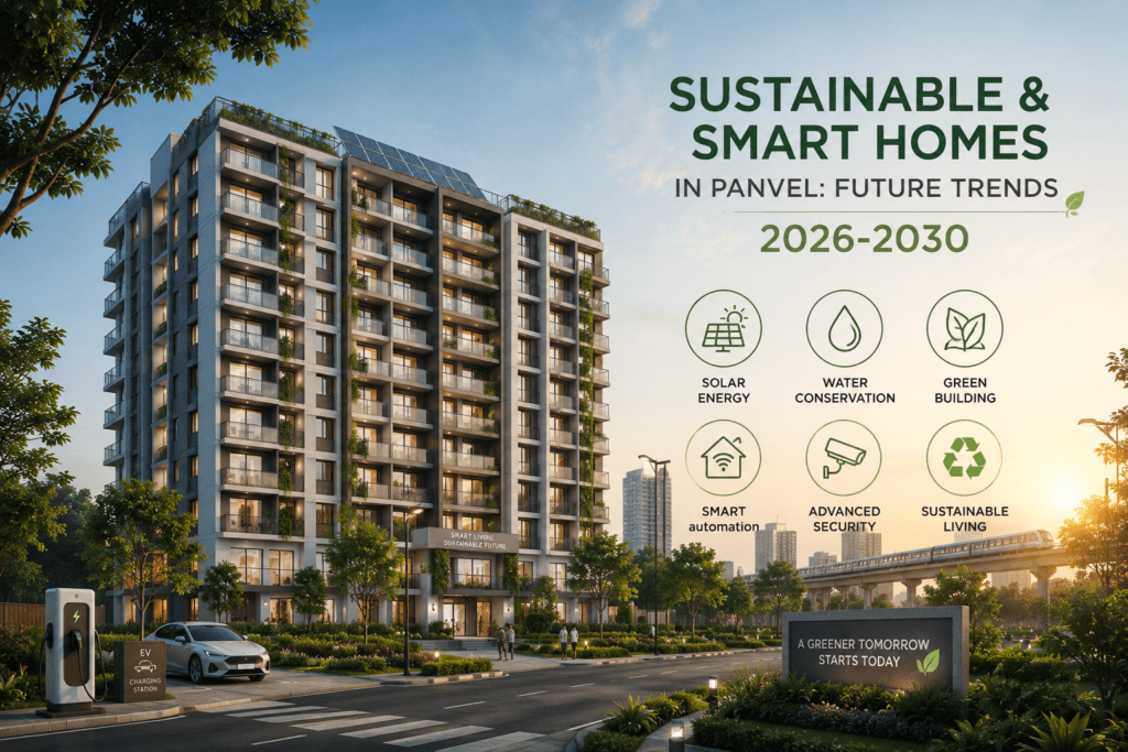 Sustainable & Smart Homes in Panvel: Future Trends 2026-2030