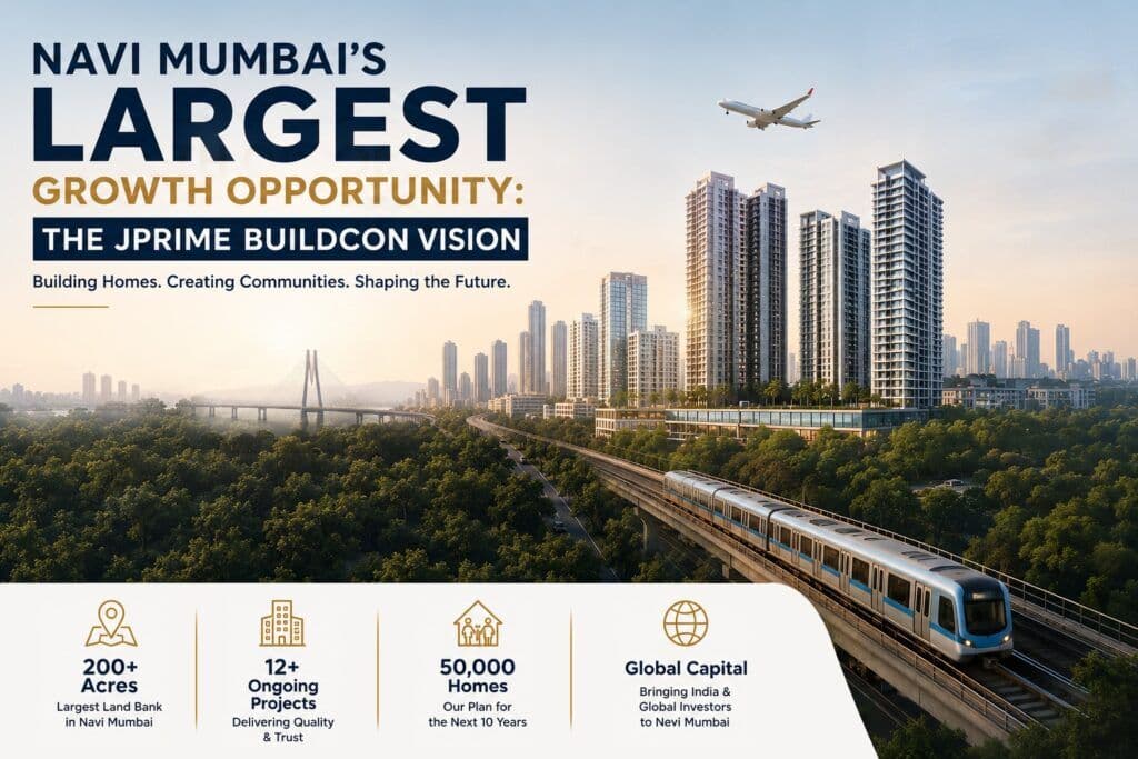 Navi Mumbai’s Largest Growth Opportunity: The JPrime Buildcon Vision