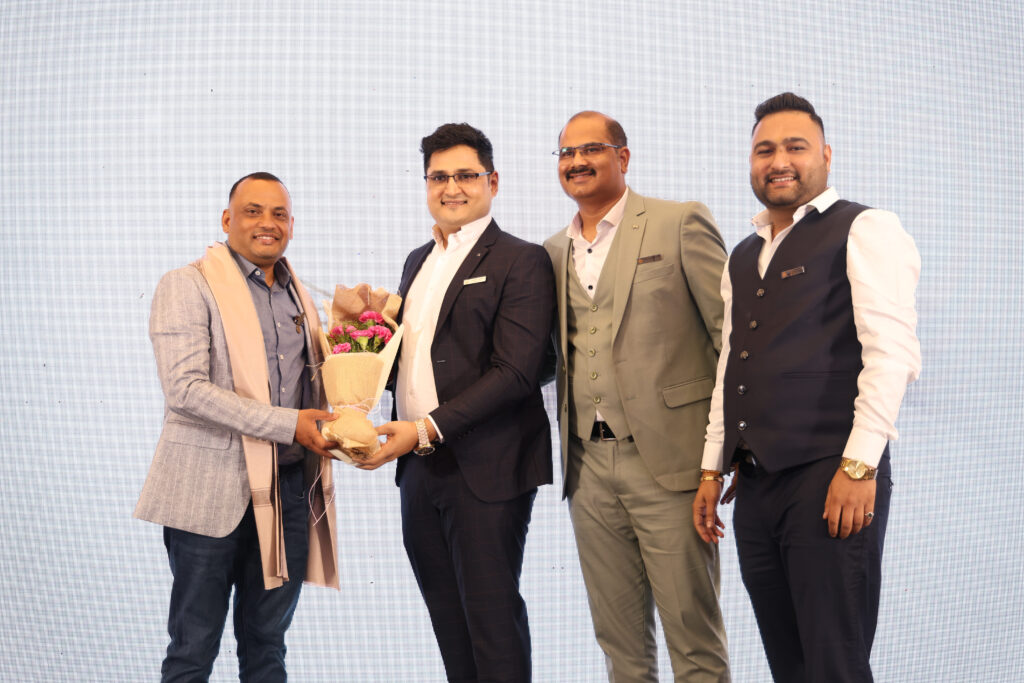 Mr. Avinash Jagdale our Managing Director Felicitate Mr. Dilip Auti sir for there motivational speech