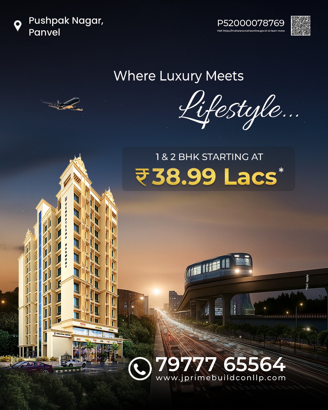 JPrime Buildcon Mobile Banner 3