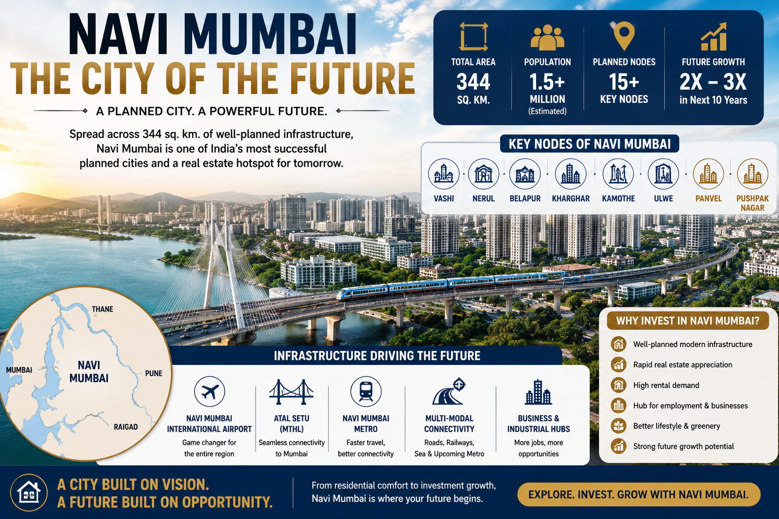 Navi Mumbai India's Planned City